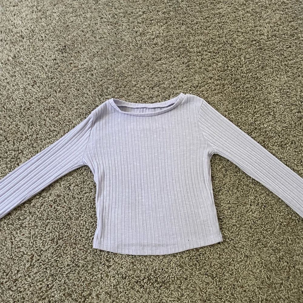 purple long sleeve